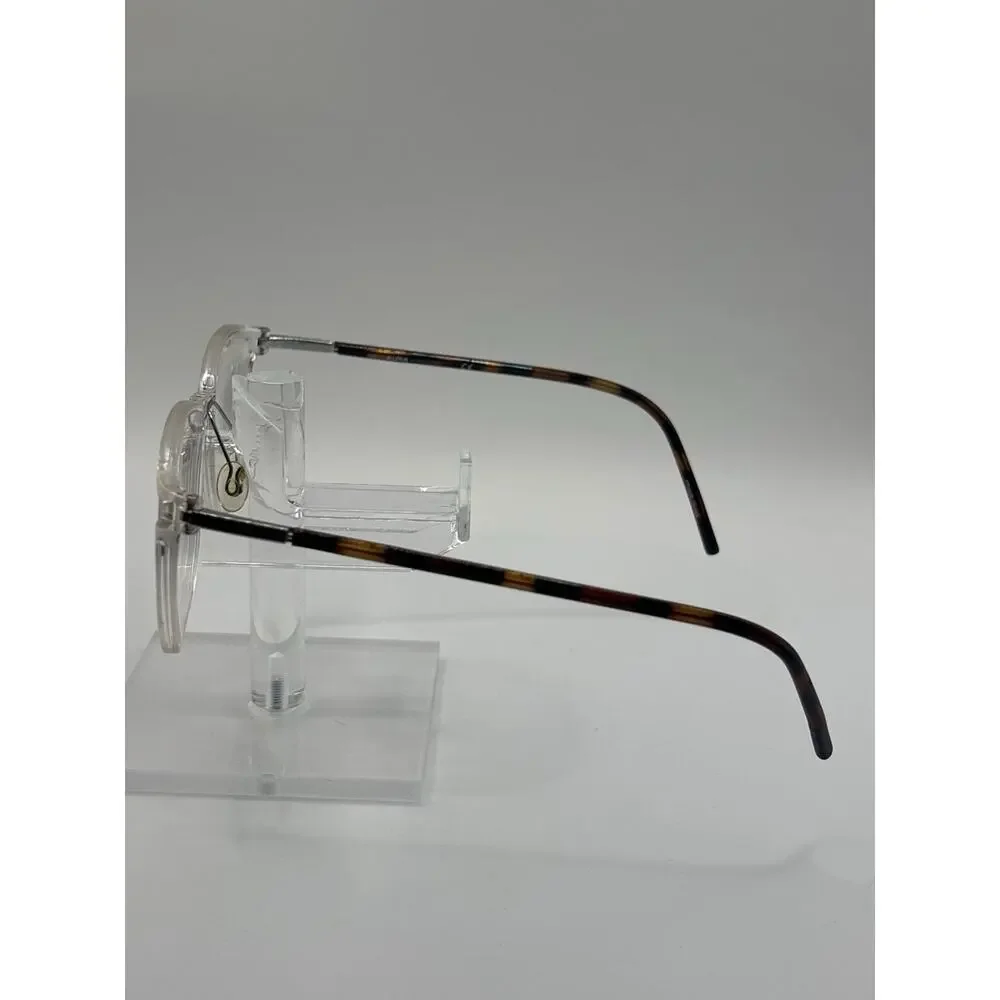 Airlock 2000 971 Clear Eyeglasses Frames Tortoise Temples 53-17-145